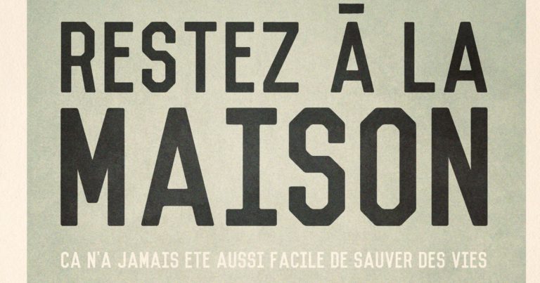 Mesures de confinements au 17/03/2020 12h